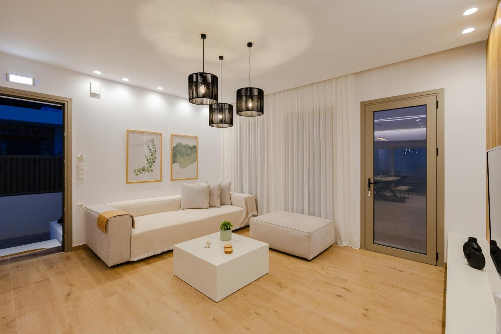 Vila Ikia Seascape At Stegna Archangelos  Exteriér fotografie